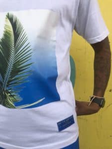 Blue Palm Summer T-shirt