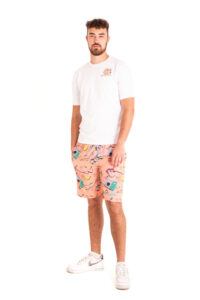 'Peach' Summer Vibes Swim Shorts - Image 4